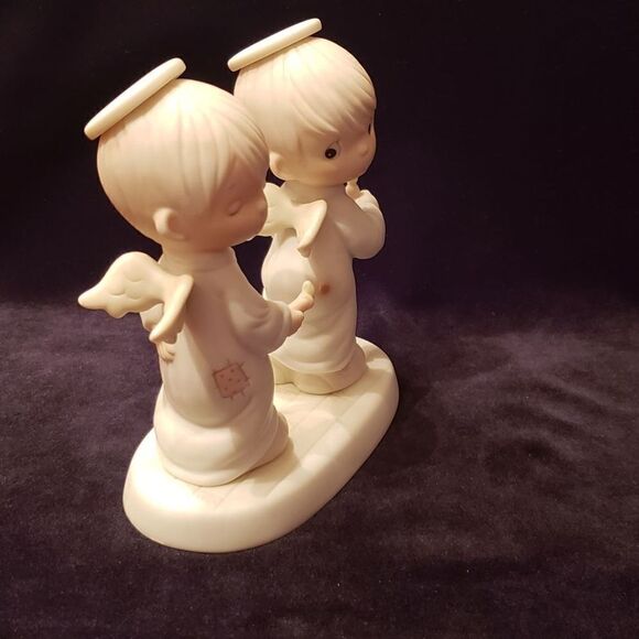 Vintage Precious Moments "Holy Smokes" Figurine - Picture 5 of 6